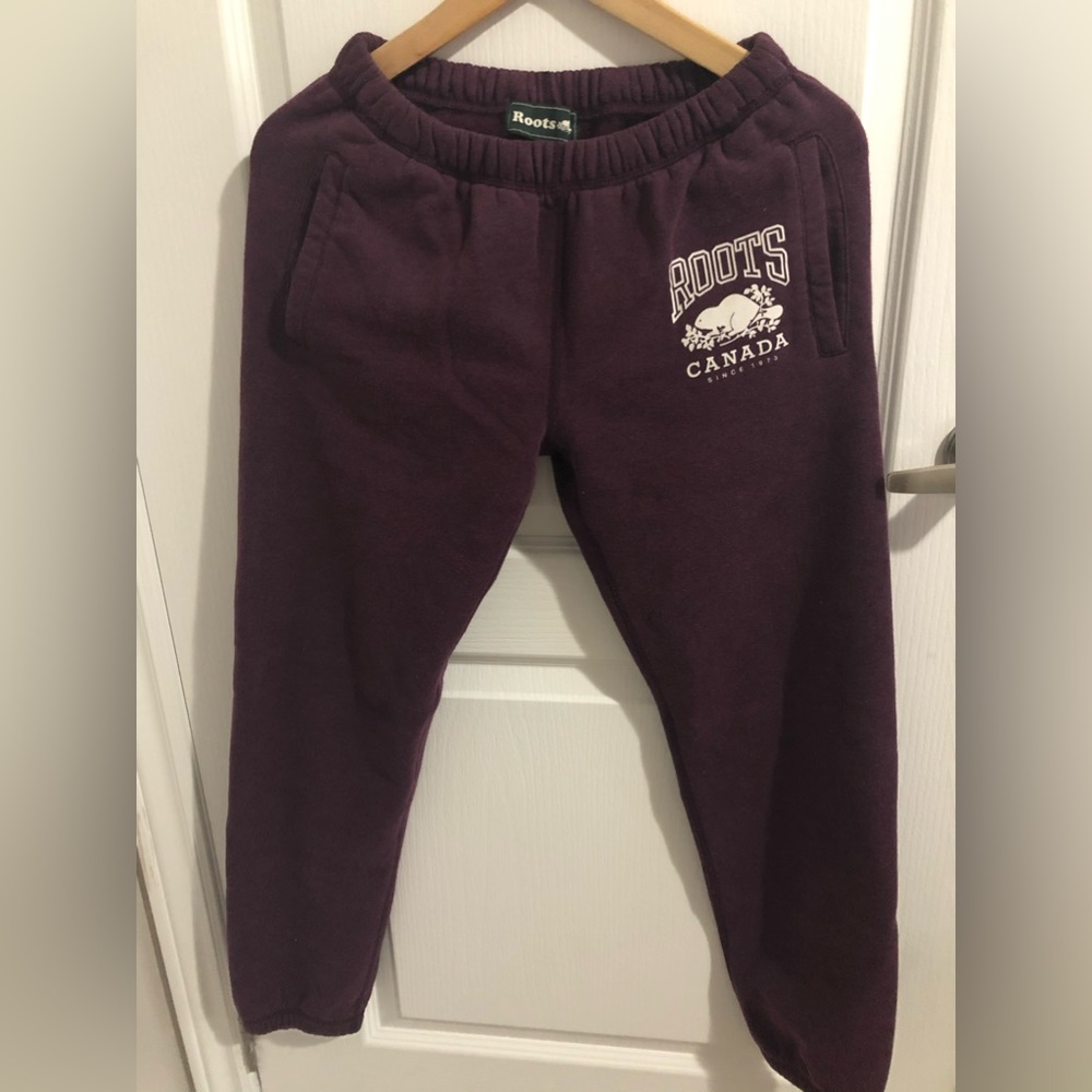 Deep Purple Roots Sweatpants
